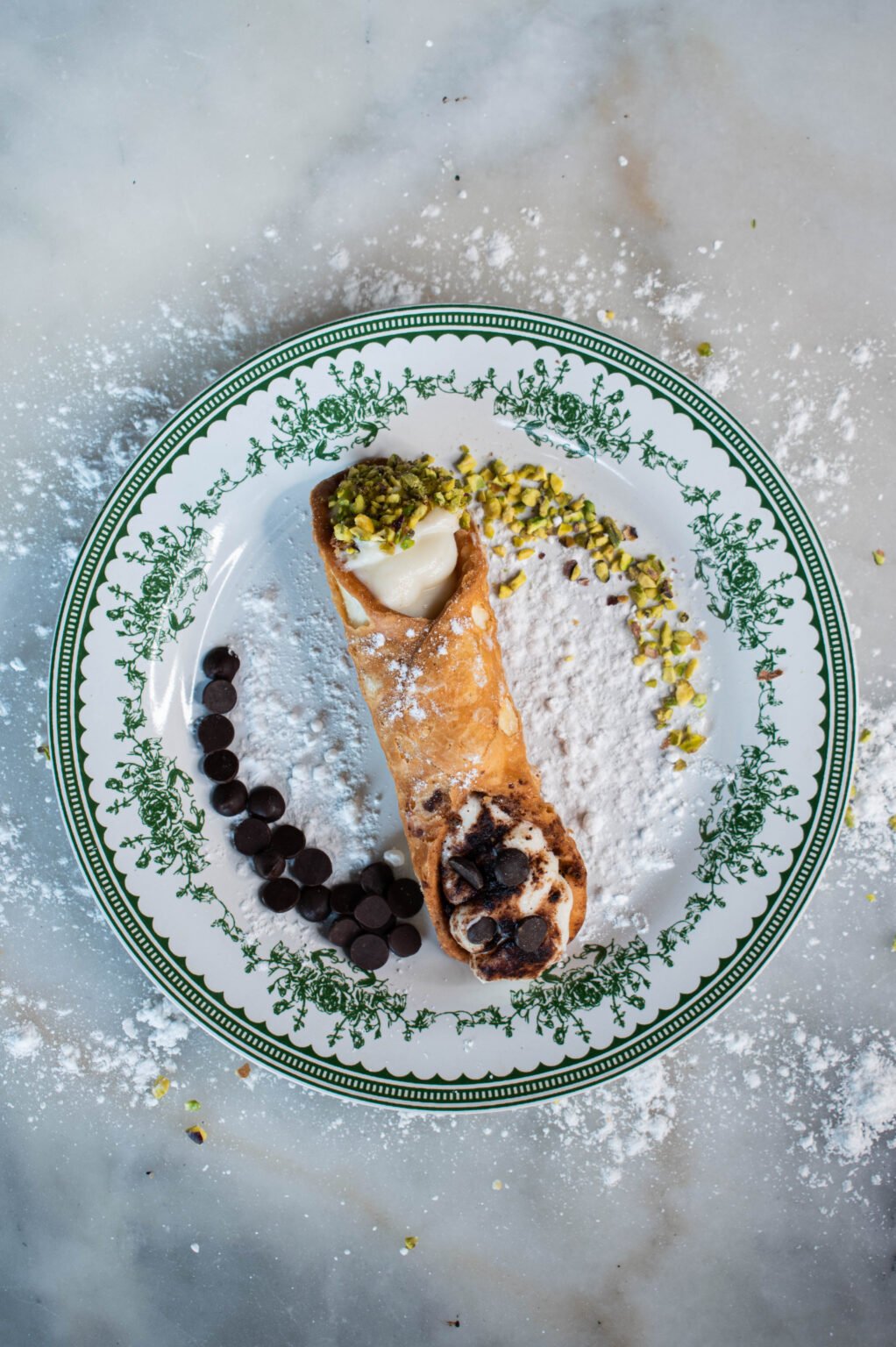 Cannolo sicilien à la ricotta